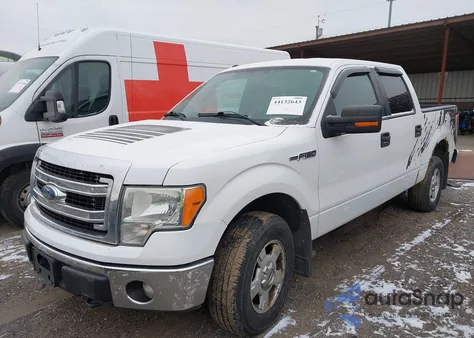 2014 Ford F-150 Xlt из США, поврежденный, VIN 1FTFW1EF7EKF81813